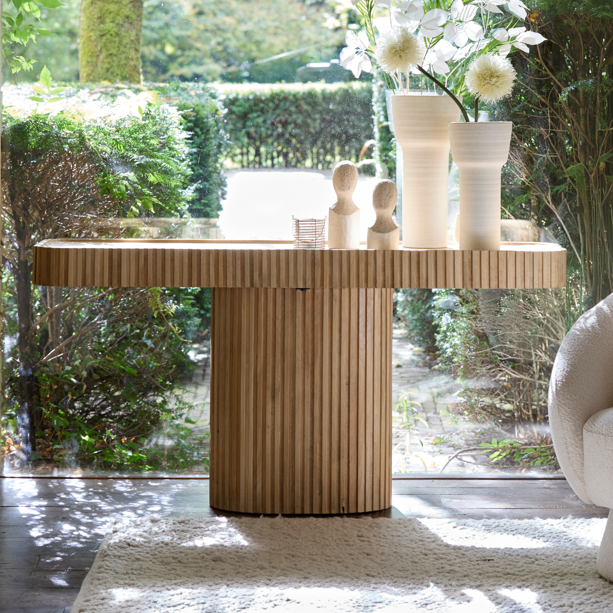 Belafonte Narrow Console Table Made with Mango Wood