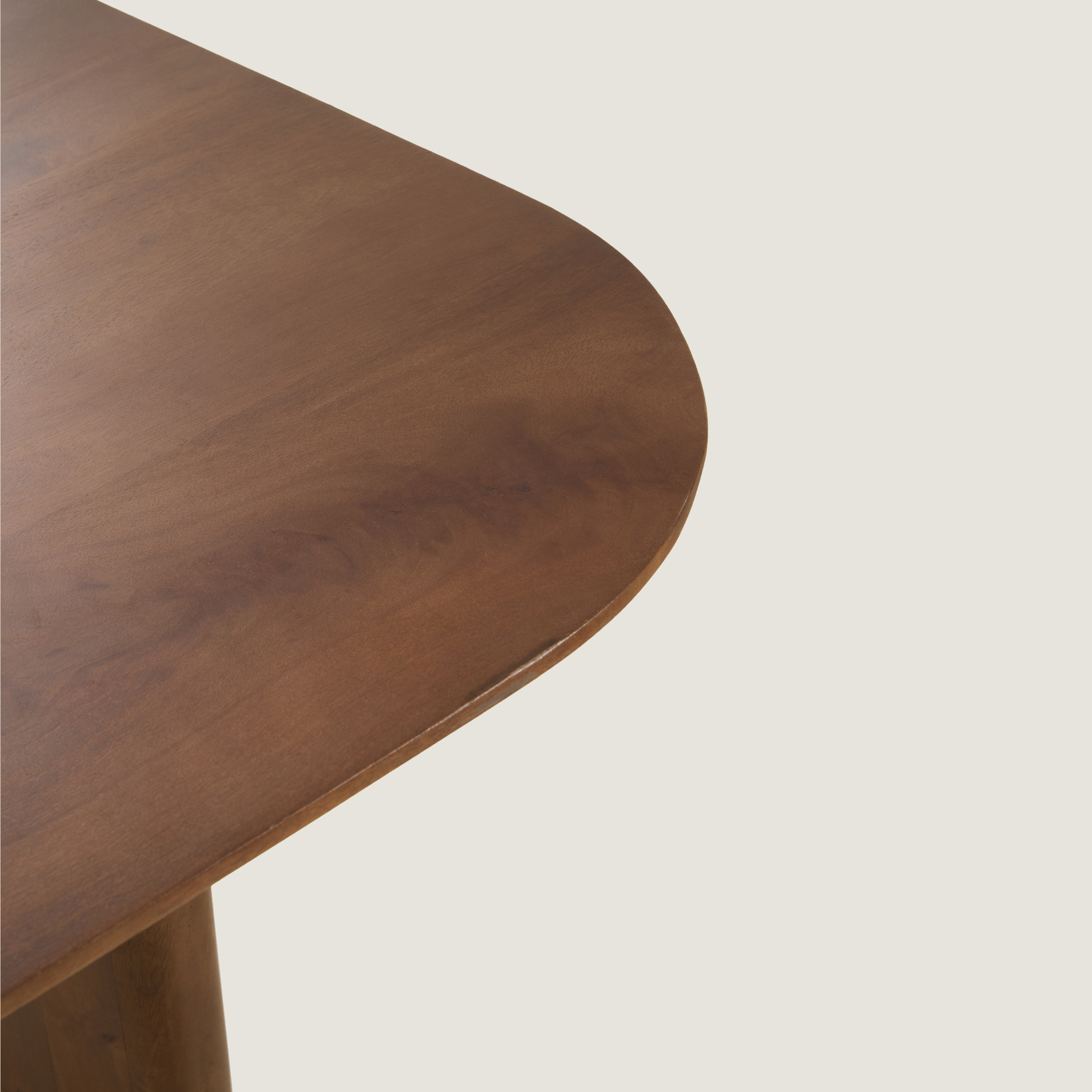 Atlas 6 Seater Dining Table Dark Acacia Wood
