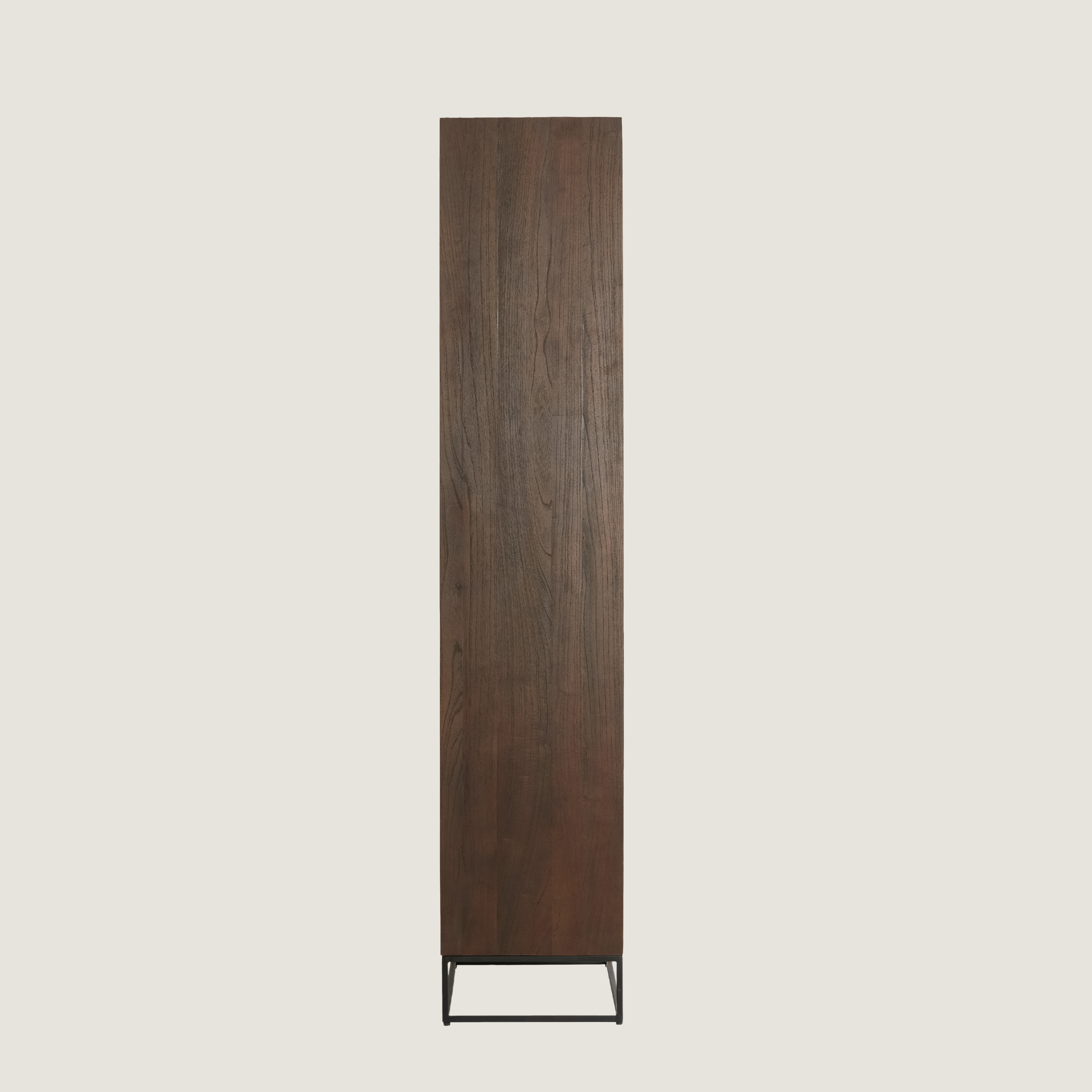 Denali Tall Wood Storage Cabinet with Doors and Shelving
