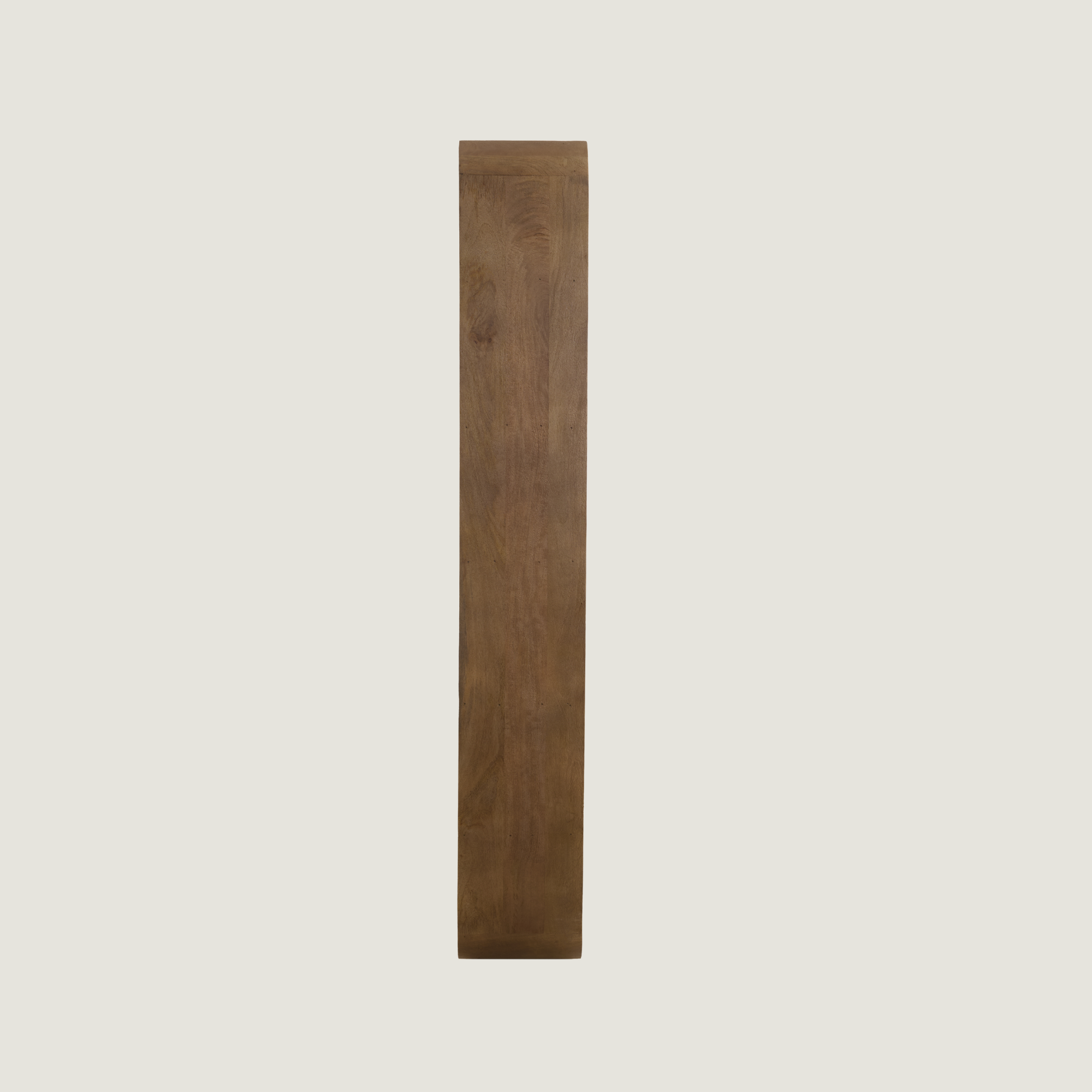 Abstract Cube Shelving Unit for Display & Storage in Dark Ash Wood