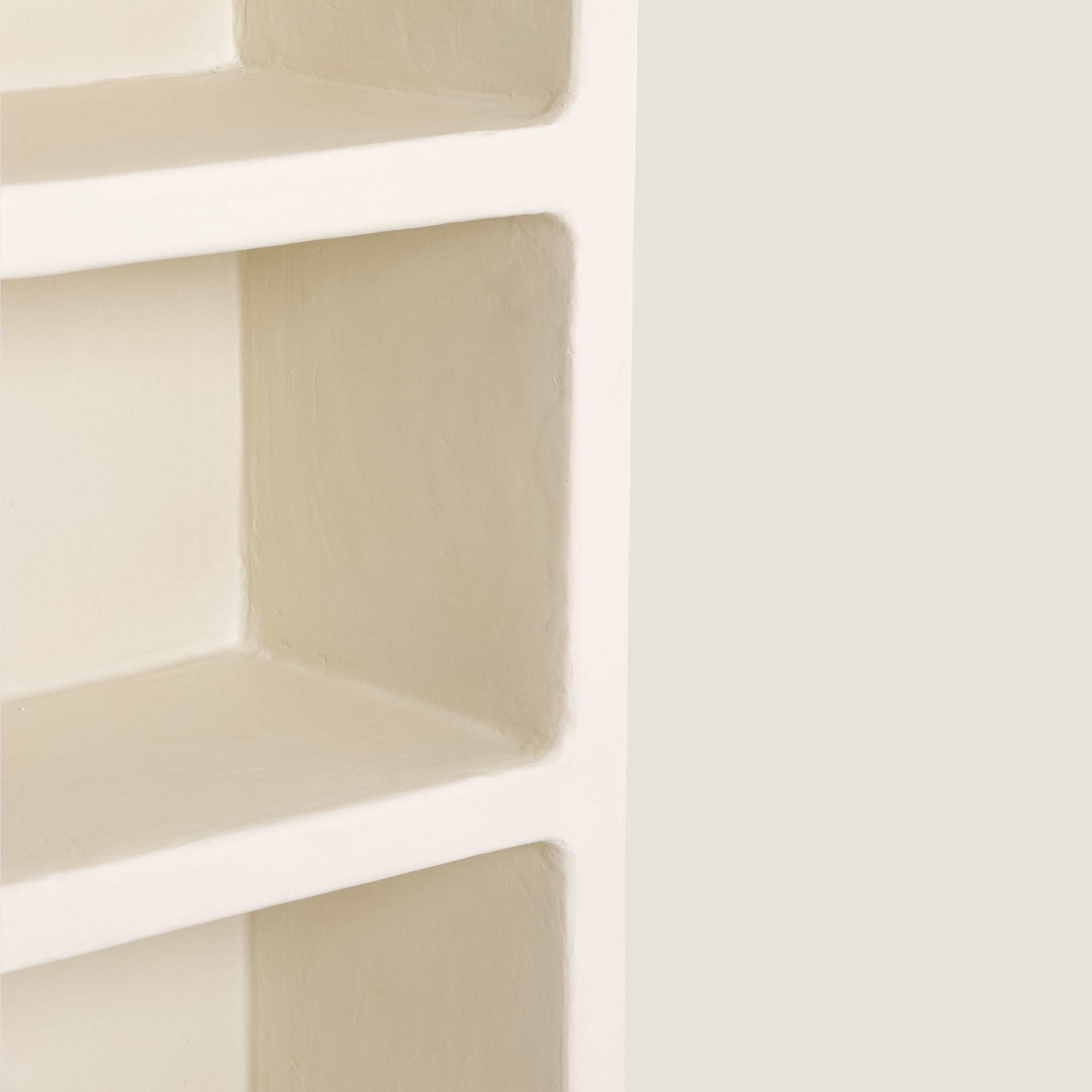 Blanca - Single Display Shelf In Cream